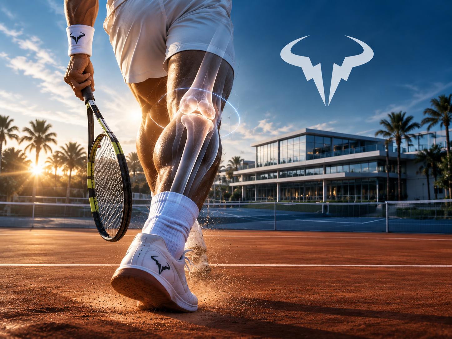 Tennis performance and INDIBA rehabilitation visual