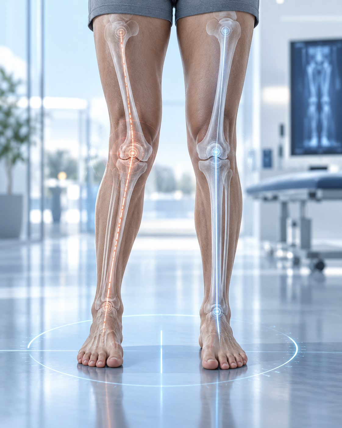 Lower limb deformity alignment analysis