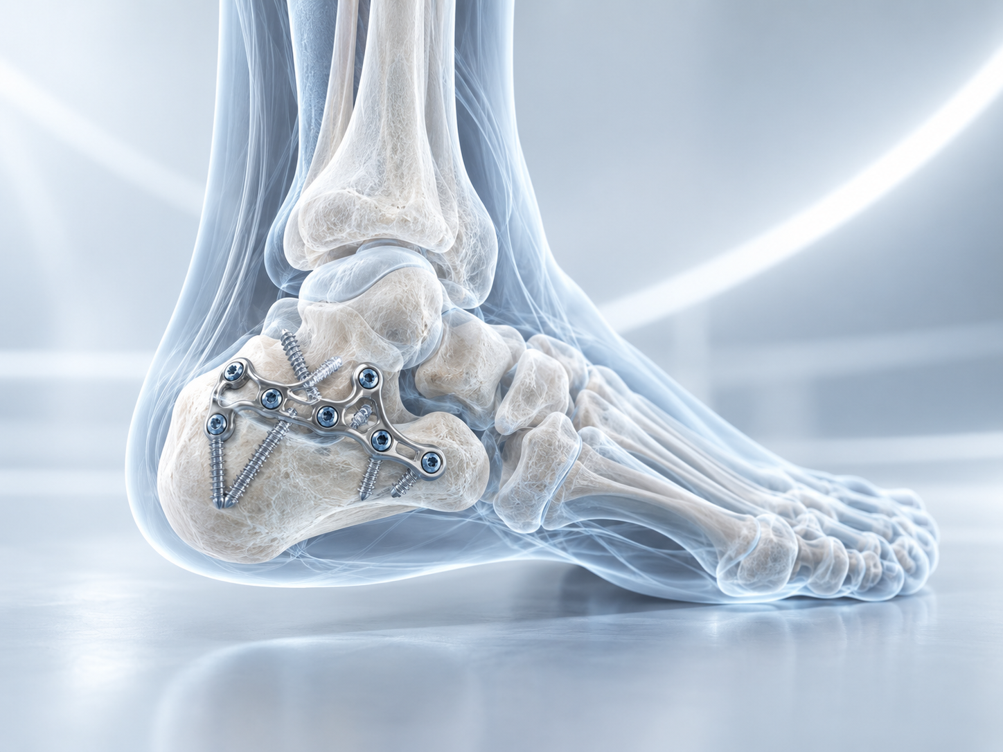Calcaneus fracture reconstruction and fixation