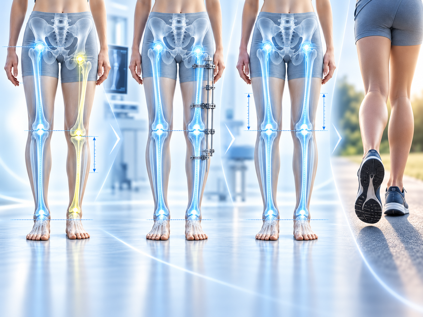 Limb length discrepancy correction and recovery pathway